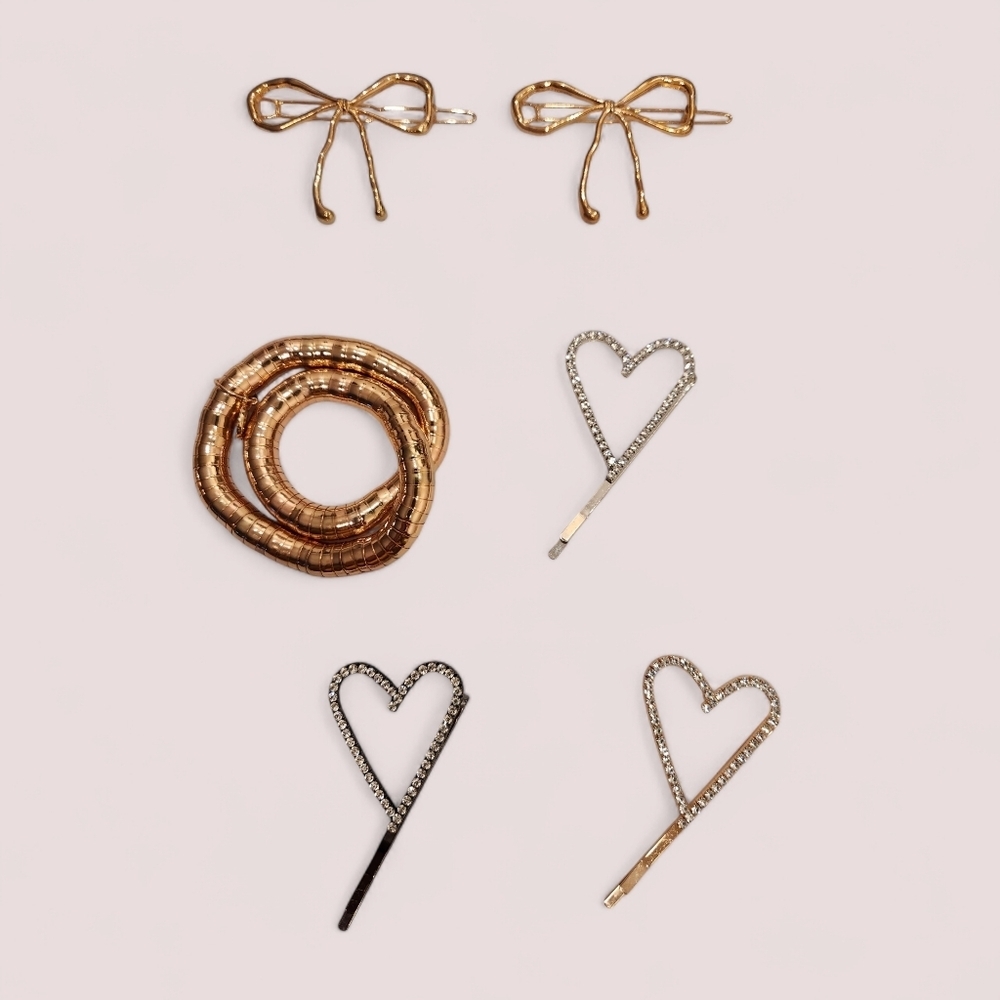 Stylish Hair Clips Set